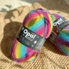 100g Opal Aquarell 4ply Sock Yarn, 75% Wool 25% Polyamide Space Dyed Colourful Yarn, Fluffy Breathable for Sock, Sweater & Hats 1