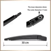 Wiper 12" Rear Wiper Blade & Arm Set Kit For Renault Clio Campus MK 2 1998-2012 Windshield Windscreen Rear Window (NOT MK3) 4