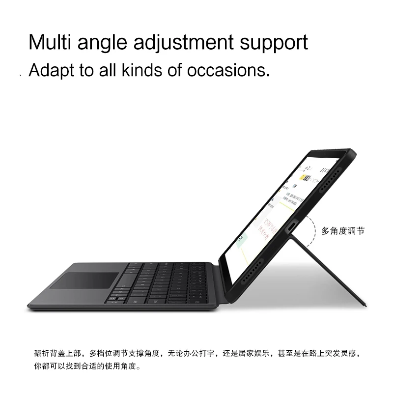 Étui Clavier Pour Lenovo Tab M10 Fhd 10.3 2020 Tb-X606F- X606X, Azerty Étui Clavier Pour Lenovo Tab M10 Fhd 10.3 2020 Tb-X606F- X606X, Azerty