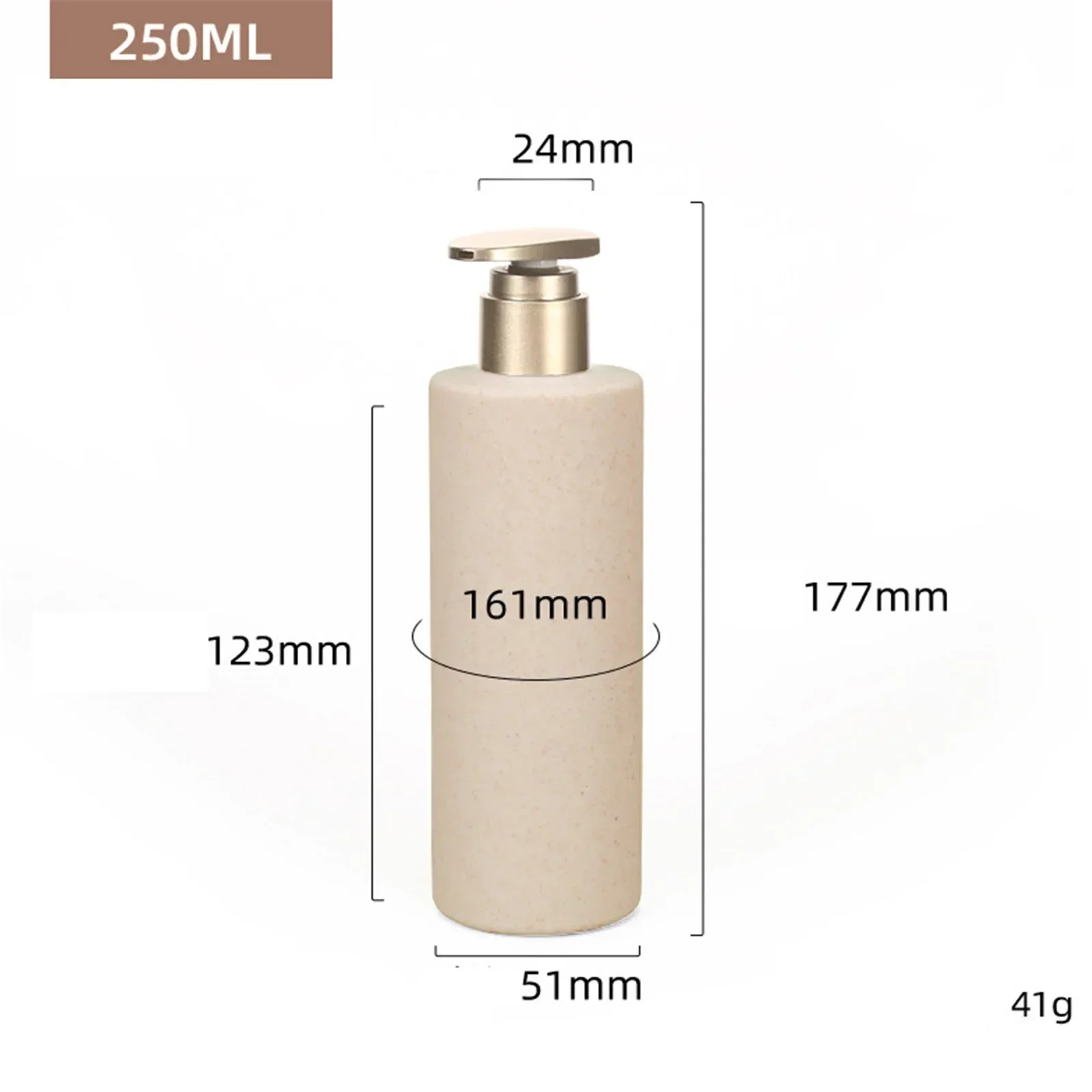 250ml- golden pump