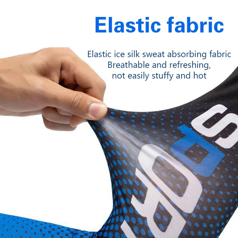 Men's Outdoor Sports Arm Protector UV Sunscreen Cool Sleeve Cover Running Fishing Cooling Sleeve Cover Cycling Equipment