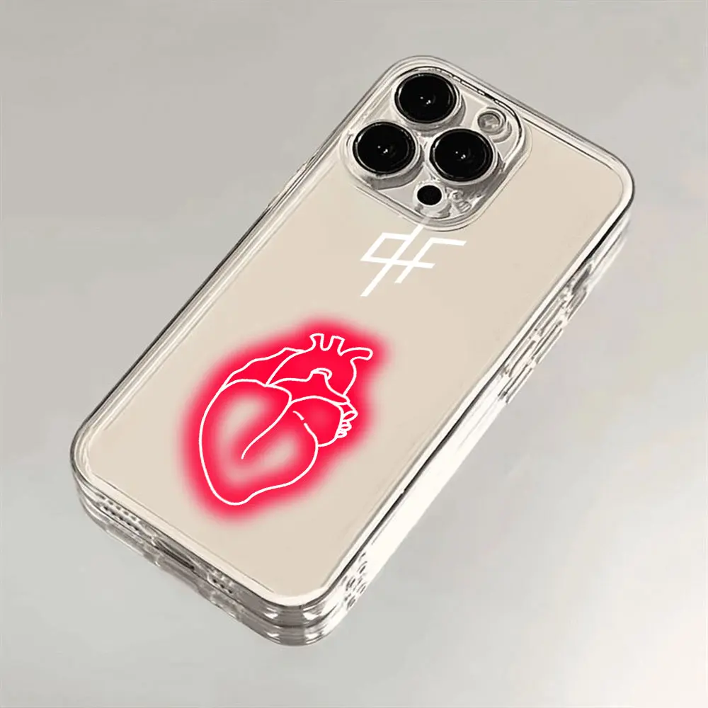 PNL QLF Rapper Sänger Handyhülle für iPhone 16 15 14 13 12 11 Pro Max Mini 8 7 Plus SE Staubdicht Transparent Soft Cover Fundas – Detail 2