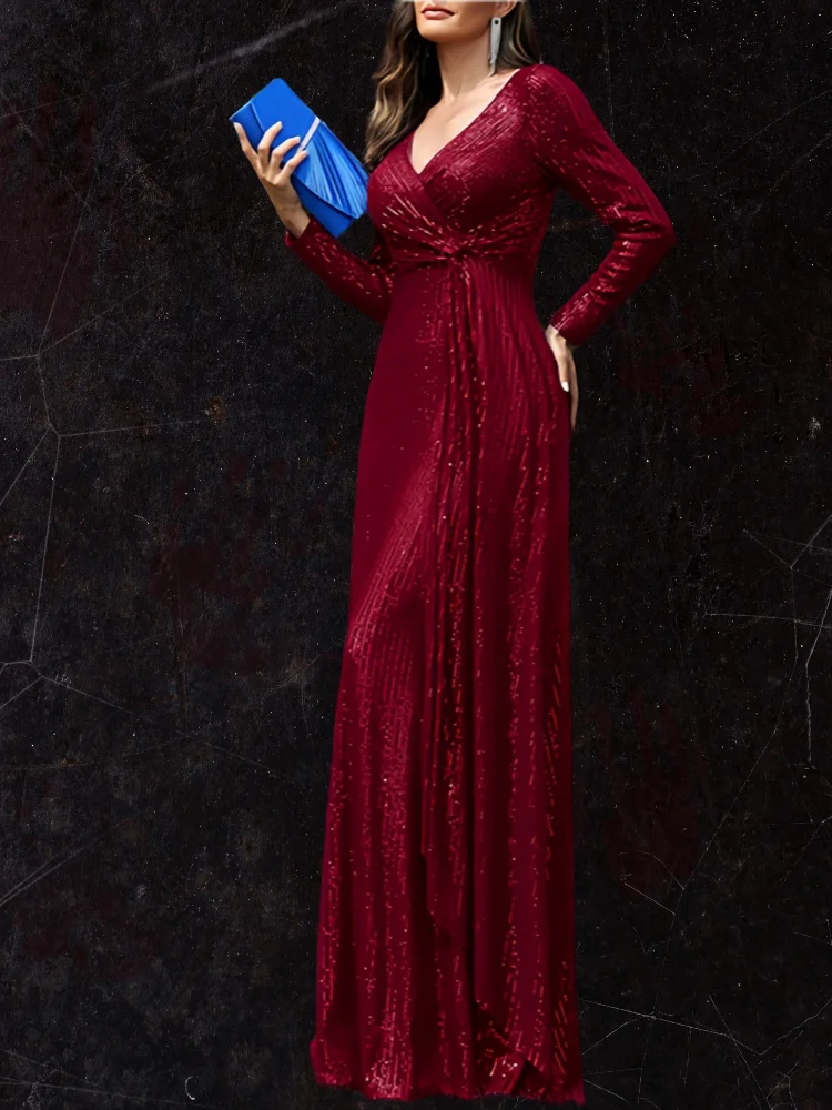 slim fit dress slacks Nox Anabel MD129 Prom Dress - Navy Blue main image 0