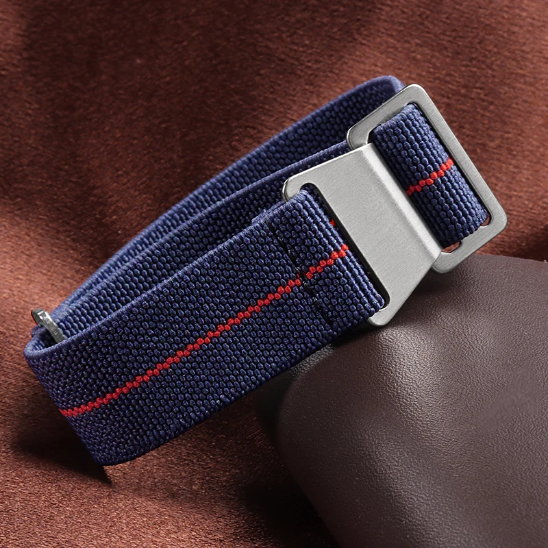 Versatile Nylon Braided Watch Band Elastic Strap - Sport Bracelet