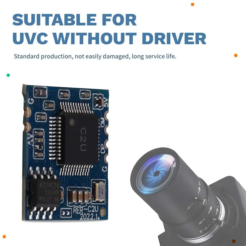 L93A-USB 카메라 모듈 아날로그 AV 비디오를 디지털 CVBS로 변환하는 UVC 드라이브 프리용 1PCS