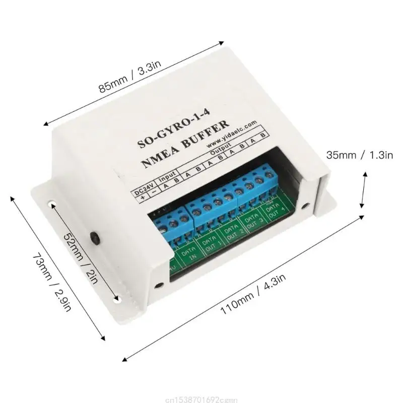 Efficient Marine Distributor robusts Marine Serial Isolator for NMEA0183 594E