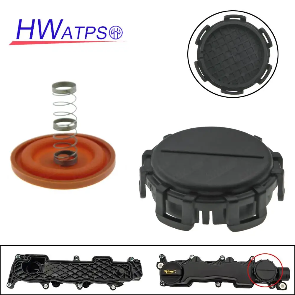 1/5/10 Pcs For Ford C-MAX Fiesta VI Focus II Fusion Citroen Berlingo C2 C3 C4 Volvo C30 V50 PCV Valve Cover Kit Repair 0248.L1