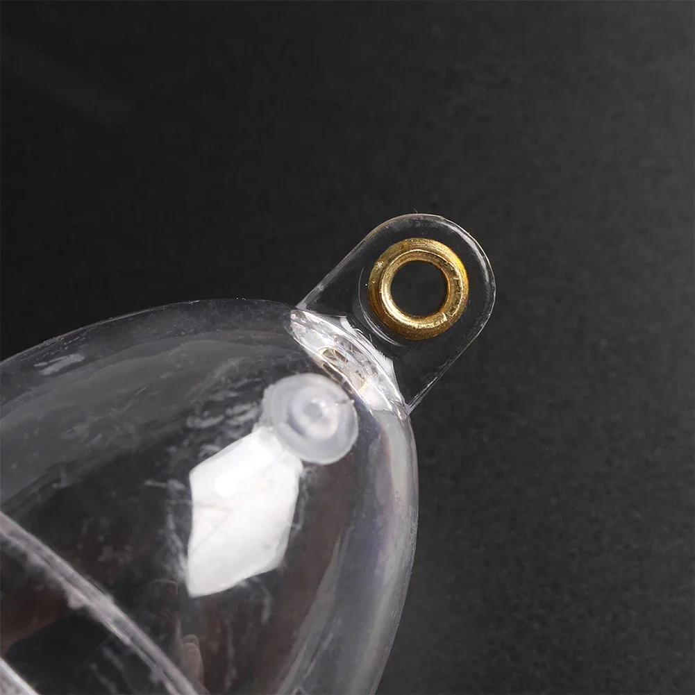 3PCS Bubble Float Hollow Balls In Line Fishing Floats Slide Bubbles Line Through Tools Water Ball Hollow Fishing Accessories