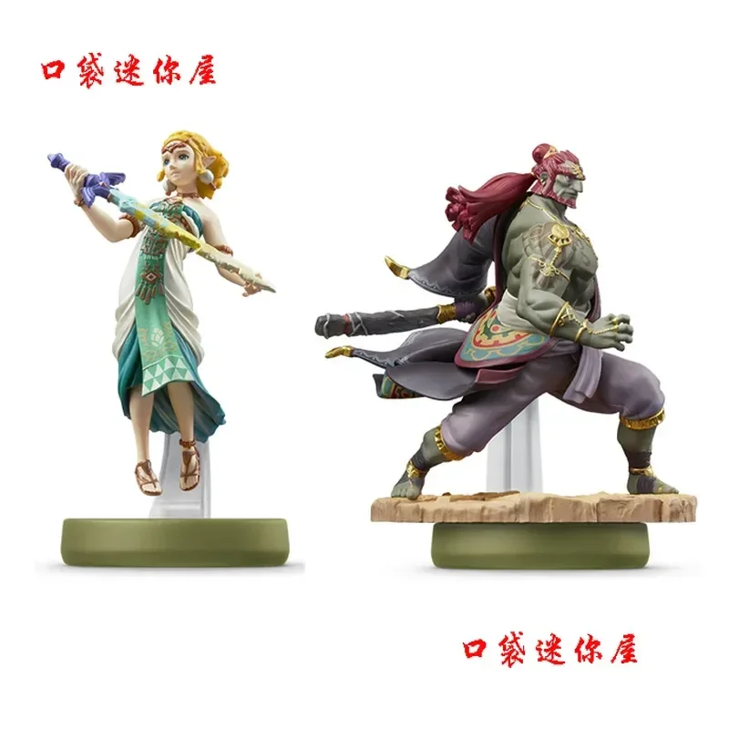 8Cm The Legend Of Zelda Link Figures Tears Of The Kingdom Amiibo Nfc Switch Anime Breath Of The Wild Game Statue Model Gifts Toy