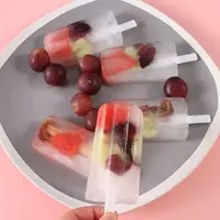 Moule à Popsicle ancien à 4 maillons avec couvercle, fait maison, haricots mungo, crème glacée faite maison 3
