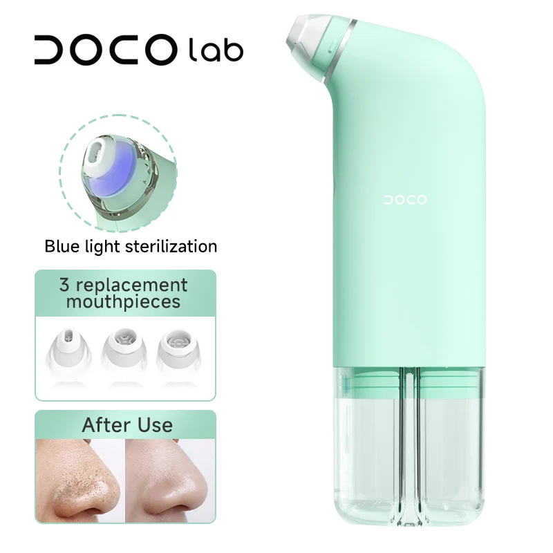 DOCO Blu-ray Version Blackhead Remover Ultra-micro Bubble Cleansing Instrument Pore Vacuum Water Cycle Facial Cleaning Tool