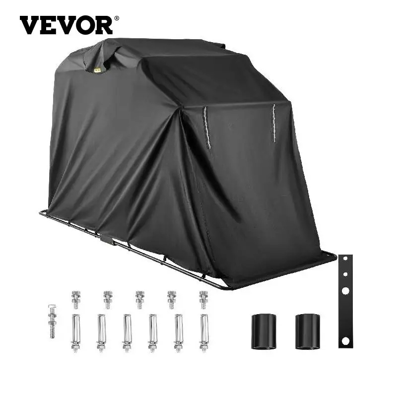 Heat Resistant Lockable fabric that is Durable & Lo Waterproof All Season Polyester w/Soft Screen Shield Premium Heavy Duty Outdoor Motorcycle Cover 