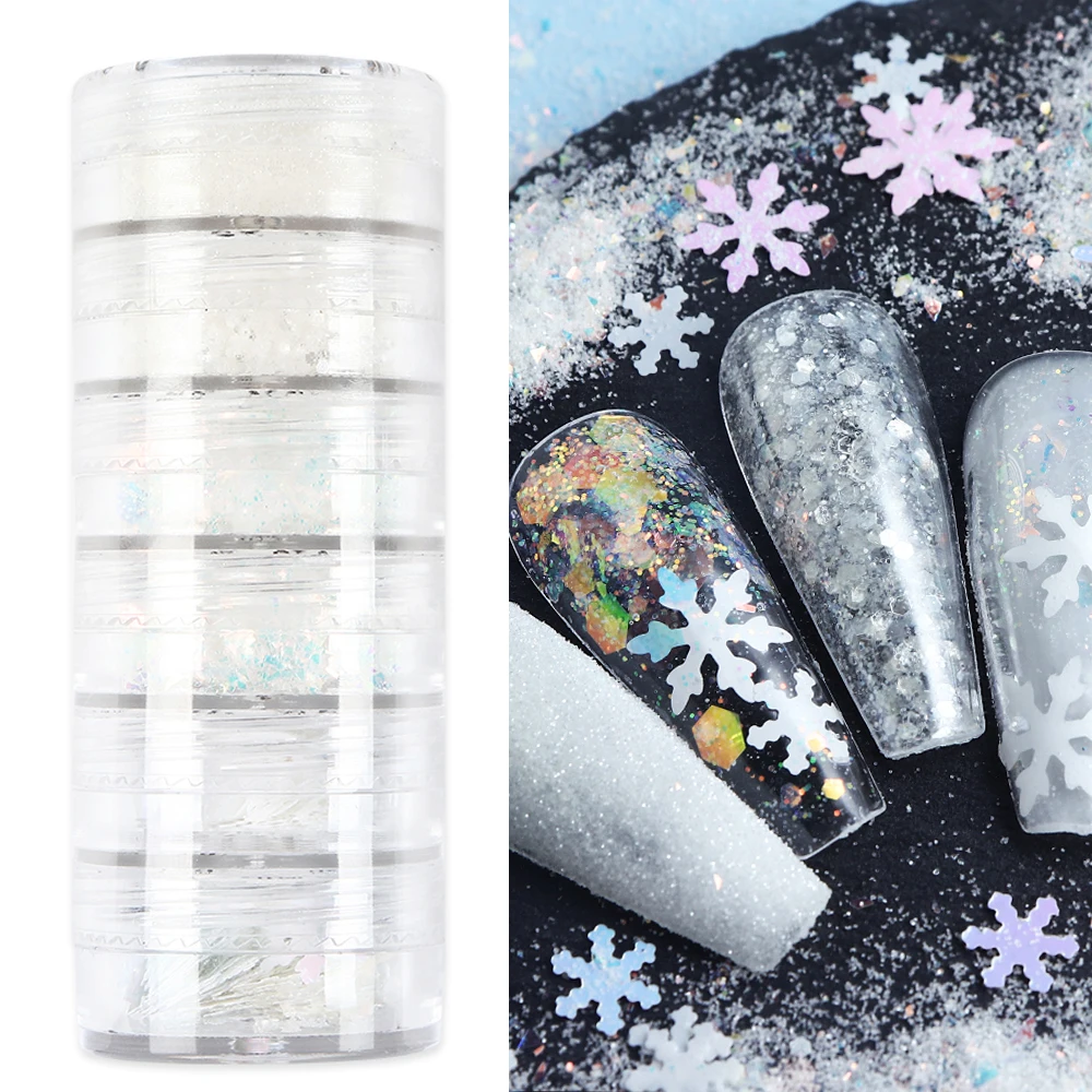 Golden Maple Leaf Nail Art Sequins