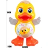 Electric Dancing Duck Funny Blink Eyes Flashing Light Shake The Body Cute Musical Cartoon Animal Educational Toy Children Gift 6