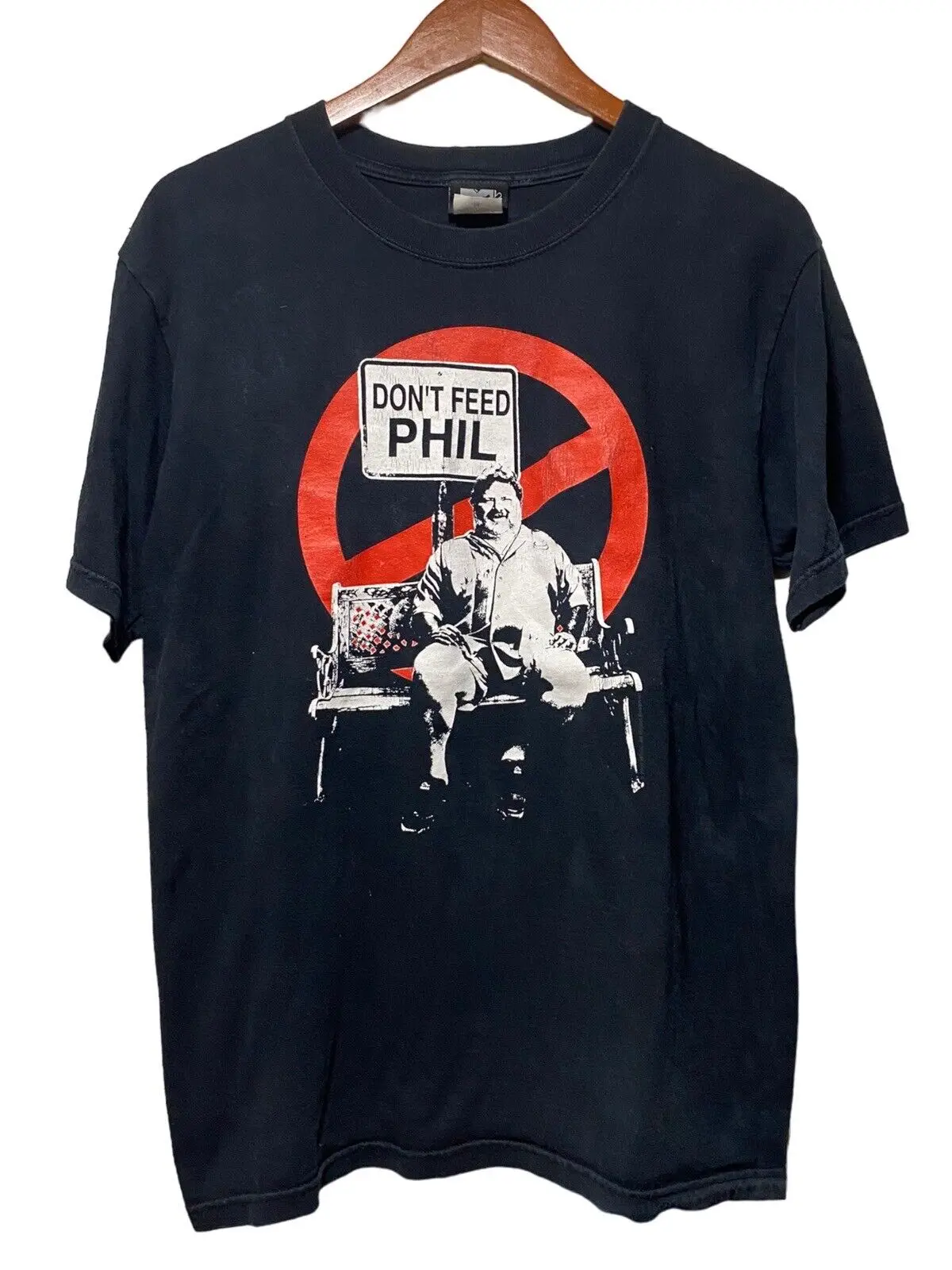 Vintage Mtv S Viva La Bam T Shirt Don Feed Filip Mens Size Medium Y2K Rare 2005 Maniche Lunghe O Corte