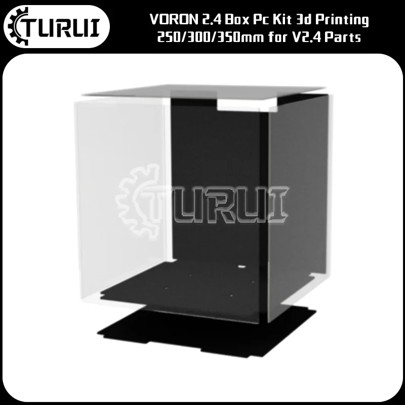 

TURUI Voron2.4 Box Acrylic Kit 3D Printing 250/300/350mm For V2.4 Parts R2