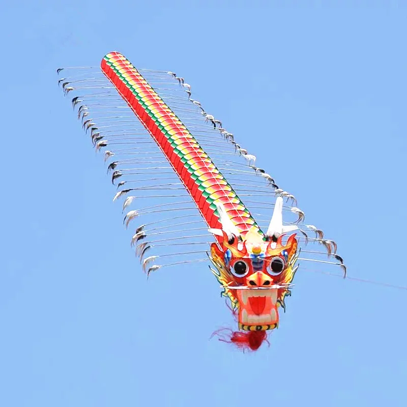 free shipping traditional dragon kite flying string line chinese kite eagle kite outdoor game toys adults kites factory volantin 2