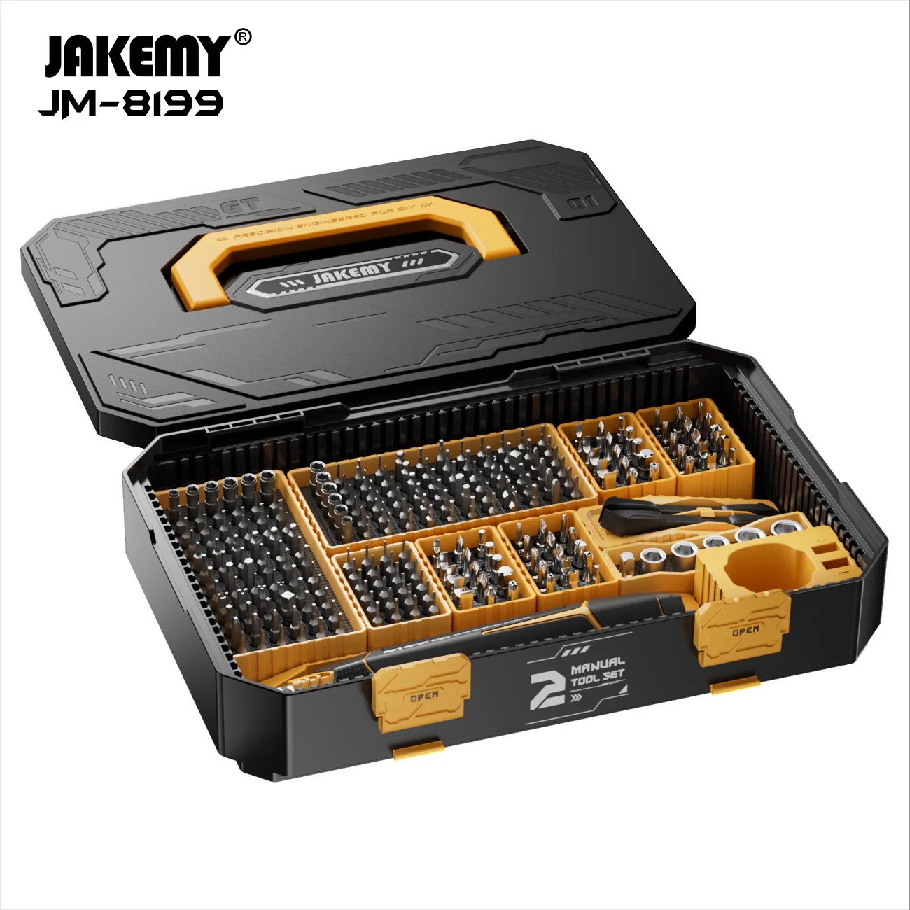 257 in 1 Jakemy Professional Multifunctional Screwdriver Set JM