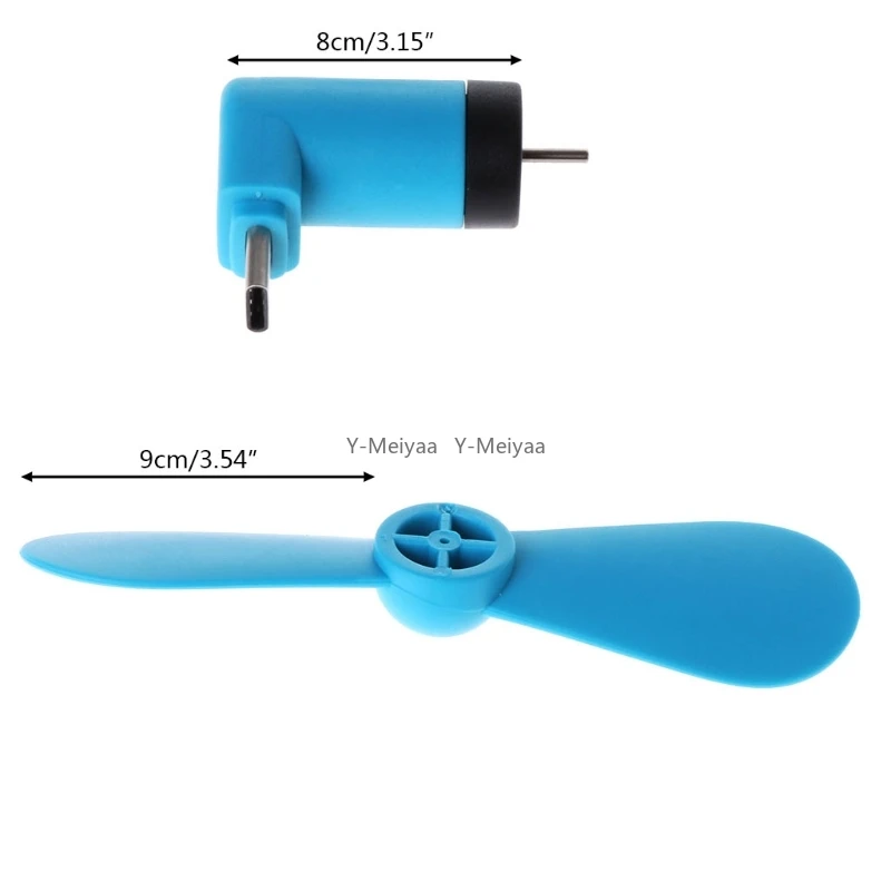 Compact Portable USB Fan - Mini 5V 1W Cooling Gadget