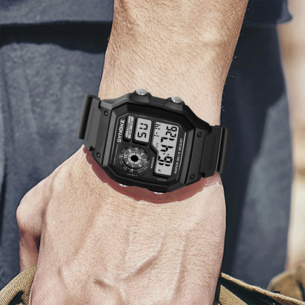 Luminous Multifunction Waterproof Sports Wristwatch
