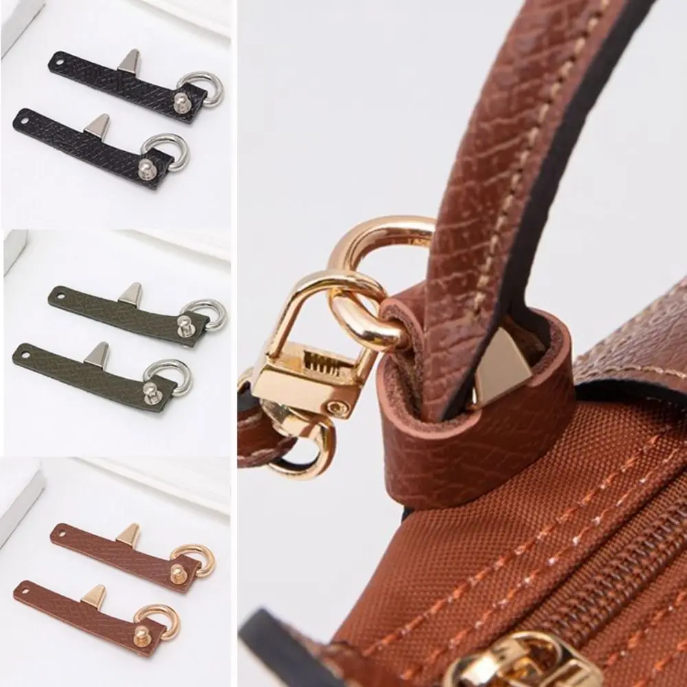 Alloy reinforcement Genuine Leather Strap Replacement Conversion Handbag Belts Punch-free Transformation for Longchamp