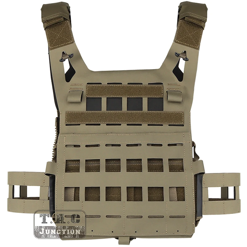Ranger Green Ultralight Laser Cut Plate Carrier Tactical Vest + Molle
