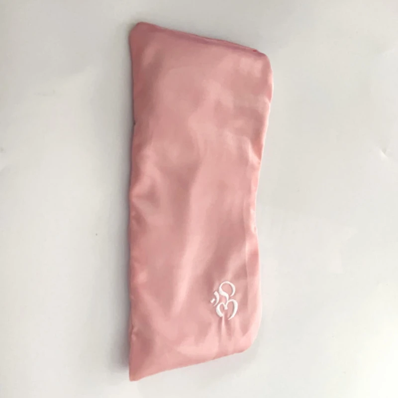Yoga fitness meditation eye pillow lavender cassia scented improve sleep contemplative meditation