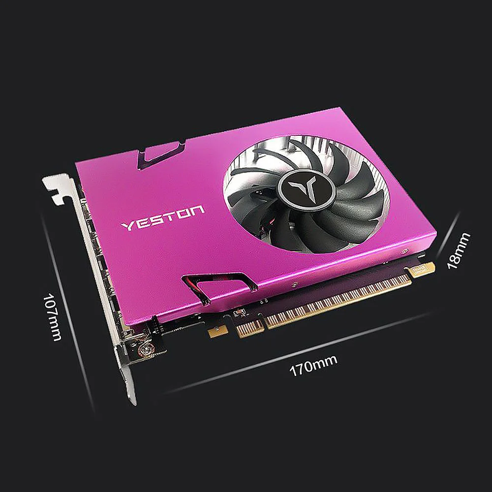 latest graphics card for pc Yeston GT730 Graphics Card 2/4G 128bit DDR3 PCI-E 2.0 4 HD Video Card For NVIDIA GeForce GT 730 128 Bit GPU Support Split Screen latest graphics card for pc