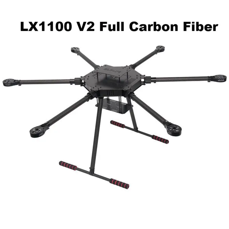 โครงสร้างโดรน FPV คาร์บอน 1100 มม. พร้อม ESC และชุดควบคุม