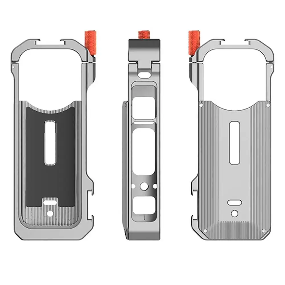 For Insta360 X4 Metal Rabbit Cage Magnetic Frame Heat Dissipation Camera Protective Expansion Case Sports Camera Accessories camera cage action camera cover