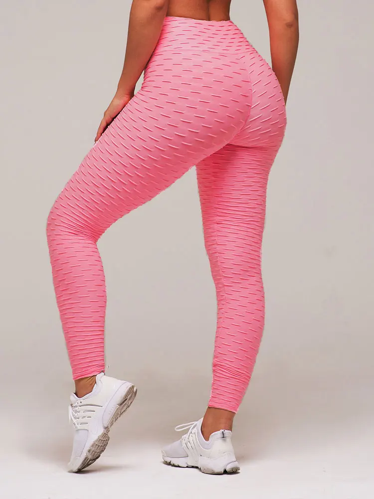 High Waist Butt Lifting Women's Yoga Pants for Sports Running Fitness