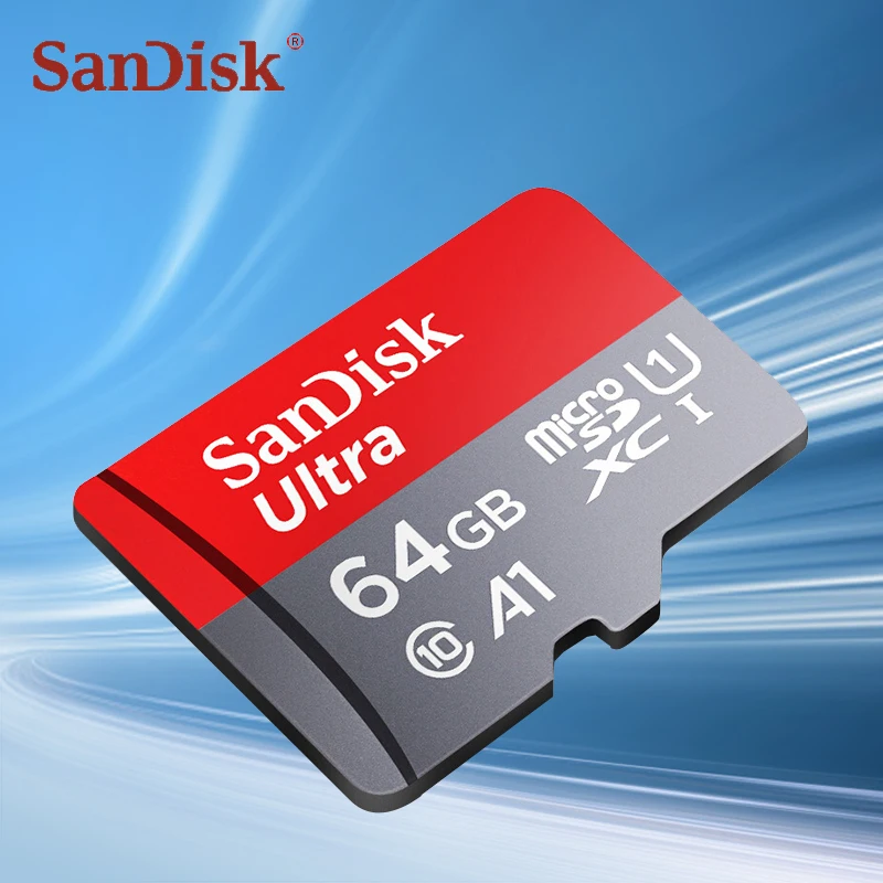 High-Performance SanDisk UHS-I SD Memory Card - Available in 32GB, 64GB, and 128GB