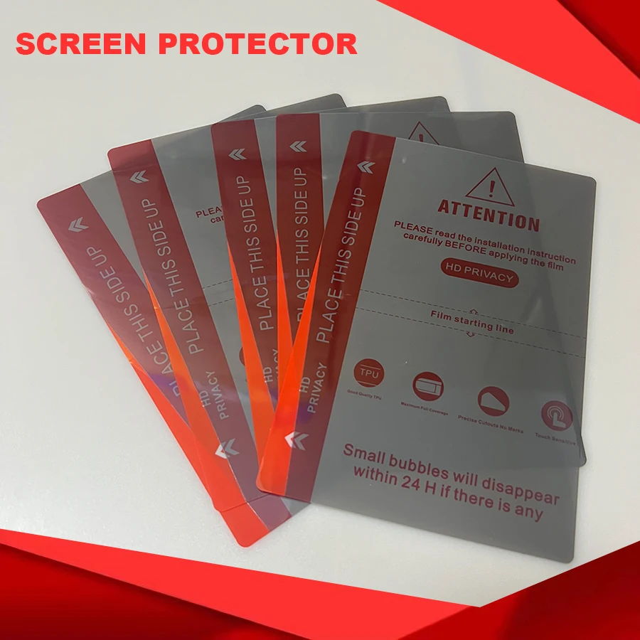 Enhanced Privacy HD Matte Hydrogel Film Screen Protector