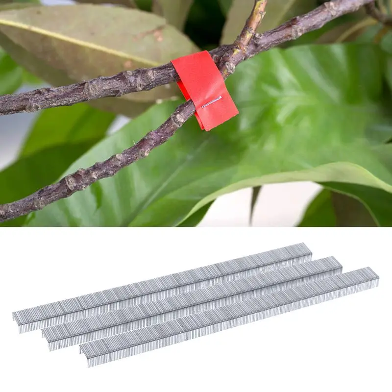 Bind Branch Machine Nails Strapping Grape Binding Tool 10000Pcs 604C Staple Pins Dropship garden staples