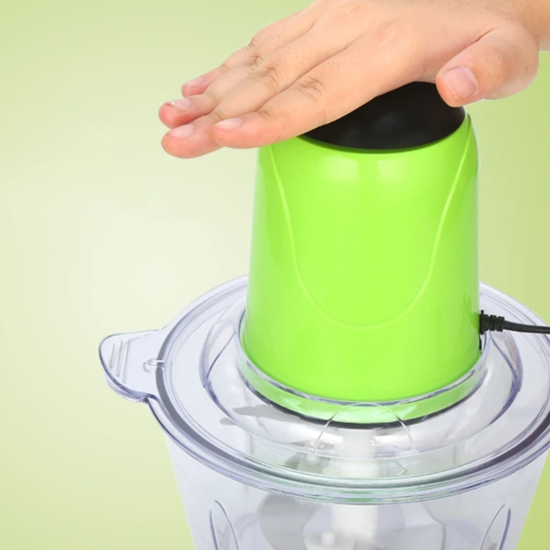 Food Processor with Glass Bowl Powerful Motor and 4 Sharps  Great for Chopping  and   Grinder Tool 4