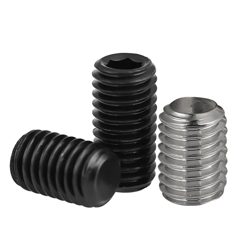 Description Picture 6 of item2/5/20pcs M3 M4 M5 M6 M8 M10 M12 Grade 12.9 Carbon Steel Alloy Steel Hex Socket Set Screws Grub Screw DIN916