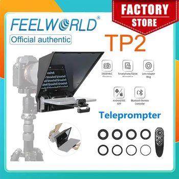 FEELWORLD TP2 Portable Teleprompter with Remote 1