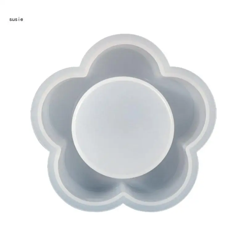 

X7YA Tealight Силиконовая форма для подсвечника для смолы, форма для подсвечника, форма для шкатулки для ювелирных изделий
