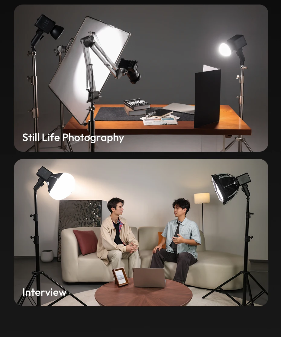 Ulanzi ML100RGB 100W RGB Full-color COB Video Light