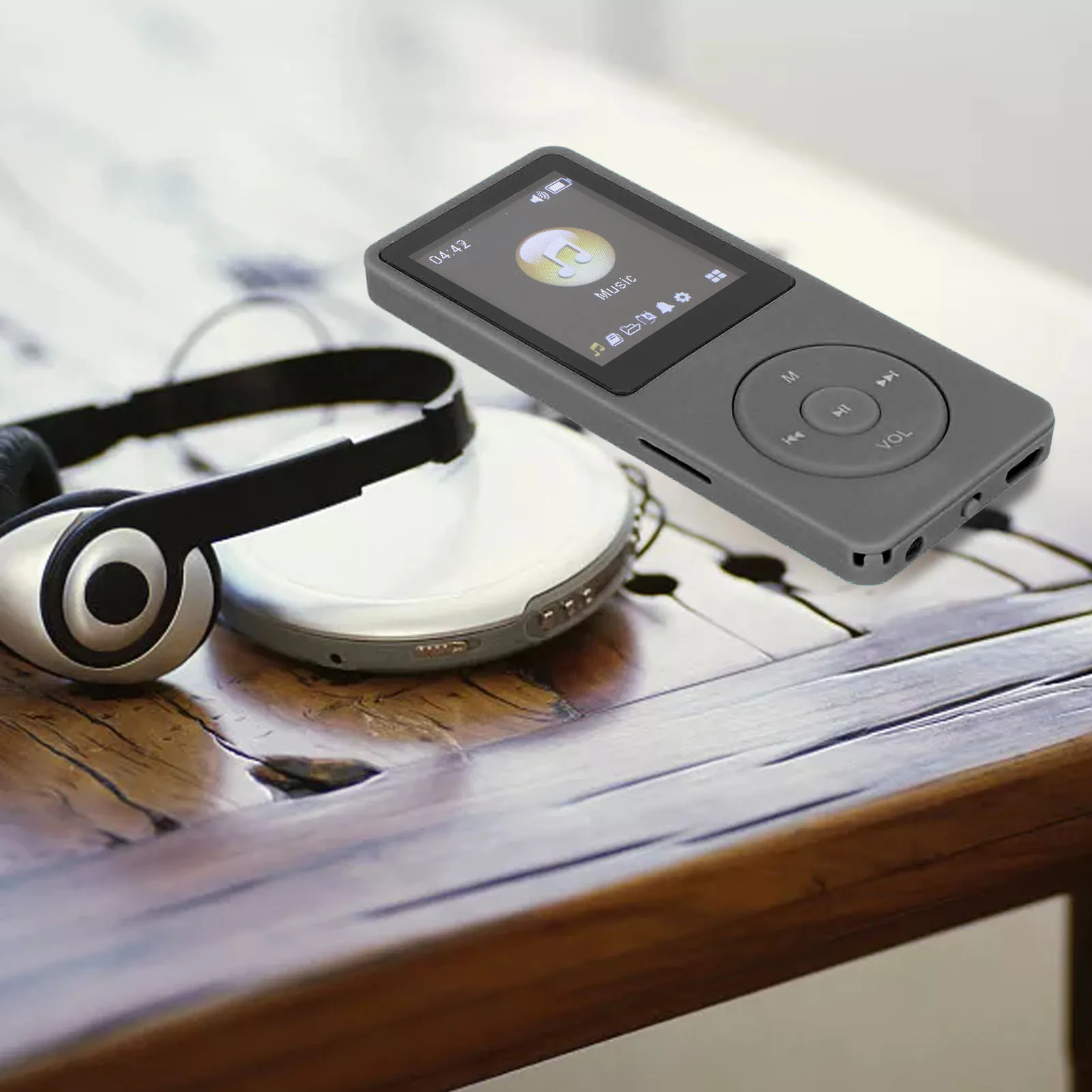 MP4 Player Portable Support Small Memory Card Ultra Thin 1.8 Inch LCD Media Music Player With Accessories For Students