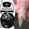 BORN PRETTY 15ml Clear Non Stick Hand Extension Gel Nail Polish for 3D Shaping Nail Art Solid Milky Jelly Hard Gel for Fake Nail 1