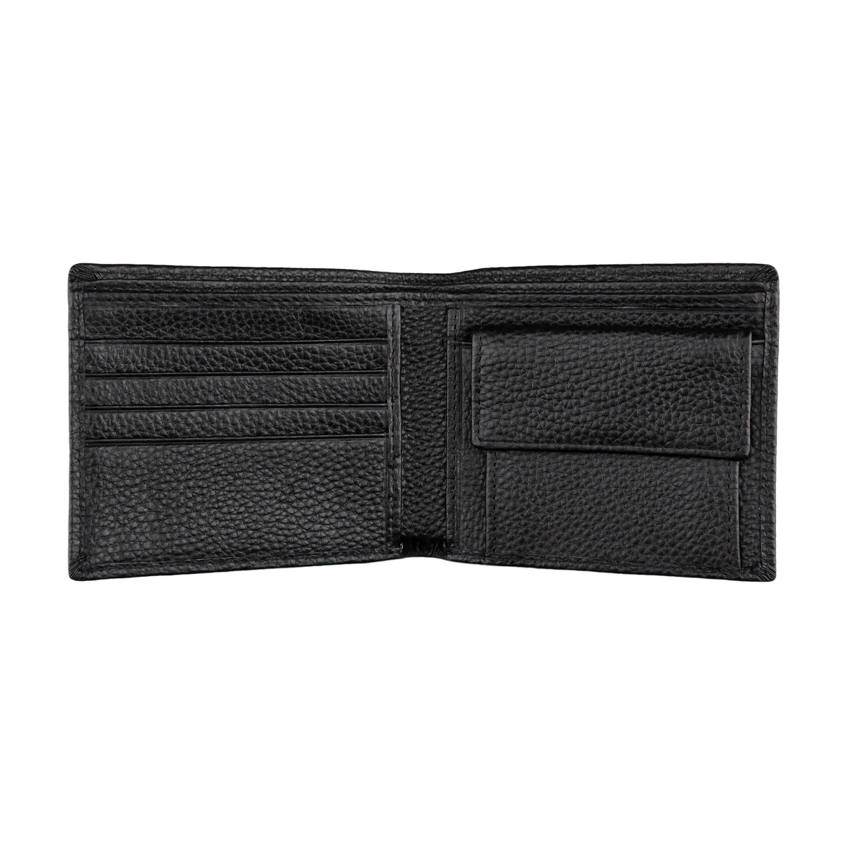 Echtes Leder Brieftasche Bifold Echtes Kuh Leder Kreditkarte Halter Kurze Geldbörsen Zipper Geldbörsen Männer Bolsa Para Monedas Hombre – Detail 8