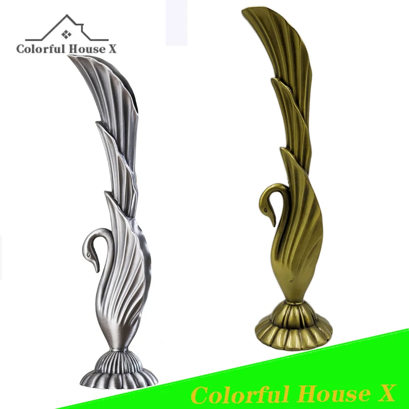 

Nordic Style Swan Flower Arrangement Container Geometric Art Electroplating Vase High-Quality Desktop Ornaments Home Decorations