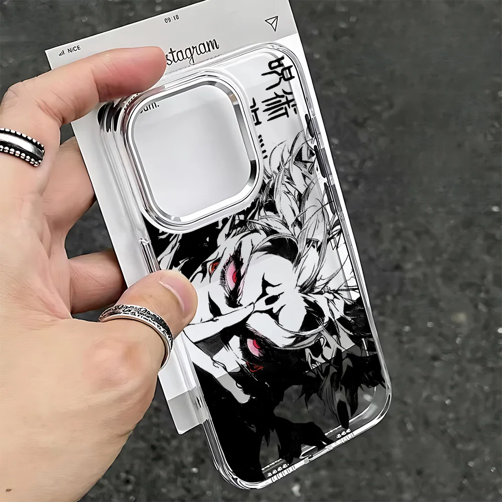 Jujutsu Kaisen Gojo Satoru Clear Soft Phone Case Cover