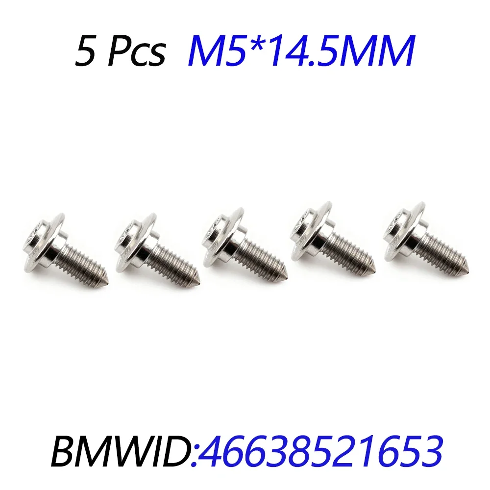 Verkleidungs-Edelstahlschrauben für BMW R1200GS R1250GS R1300GS F900GS Adventure R1200RT S1000XR S1000RR/R F900R F900XR F850GS – Detail 6