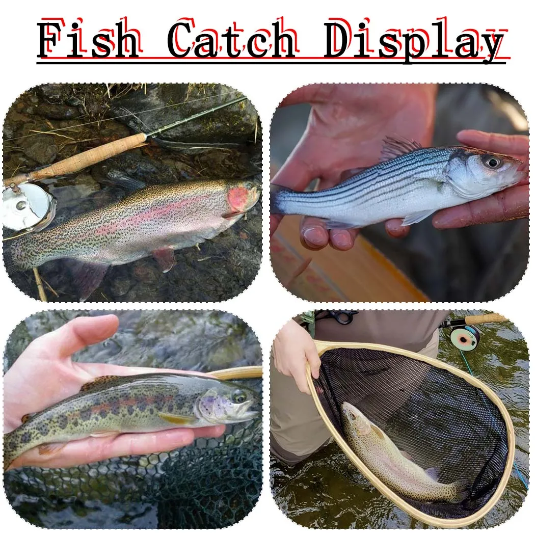 Haeçons de pêche à la ouche, lot de 10 leurres de pêche à la ouche