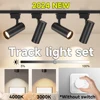Led Spotlights Home 220V Rail Lighting Spot Light COB Track Lighting Set Ceiling Light Wall Lamp Ceiling Lamp Clothing Store 1