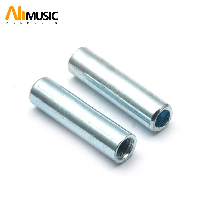 

20 шт., пряжка для стержня бас-гитары, коннектор с регулируемой крышкой, внутренняя резьба 5 мм, внешний диаметр 7 мм, детали для гитары