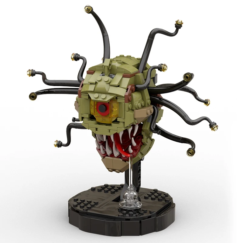 Gobricks MOC Dark Souls Mimic Chest Monster Figura Box Building