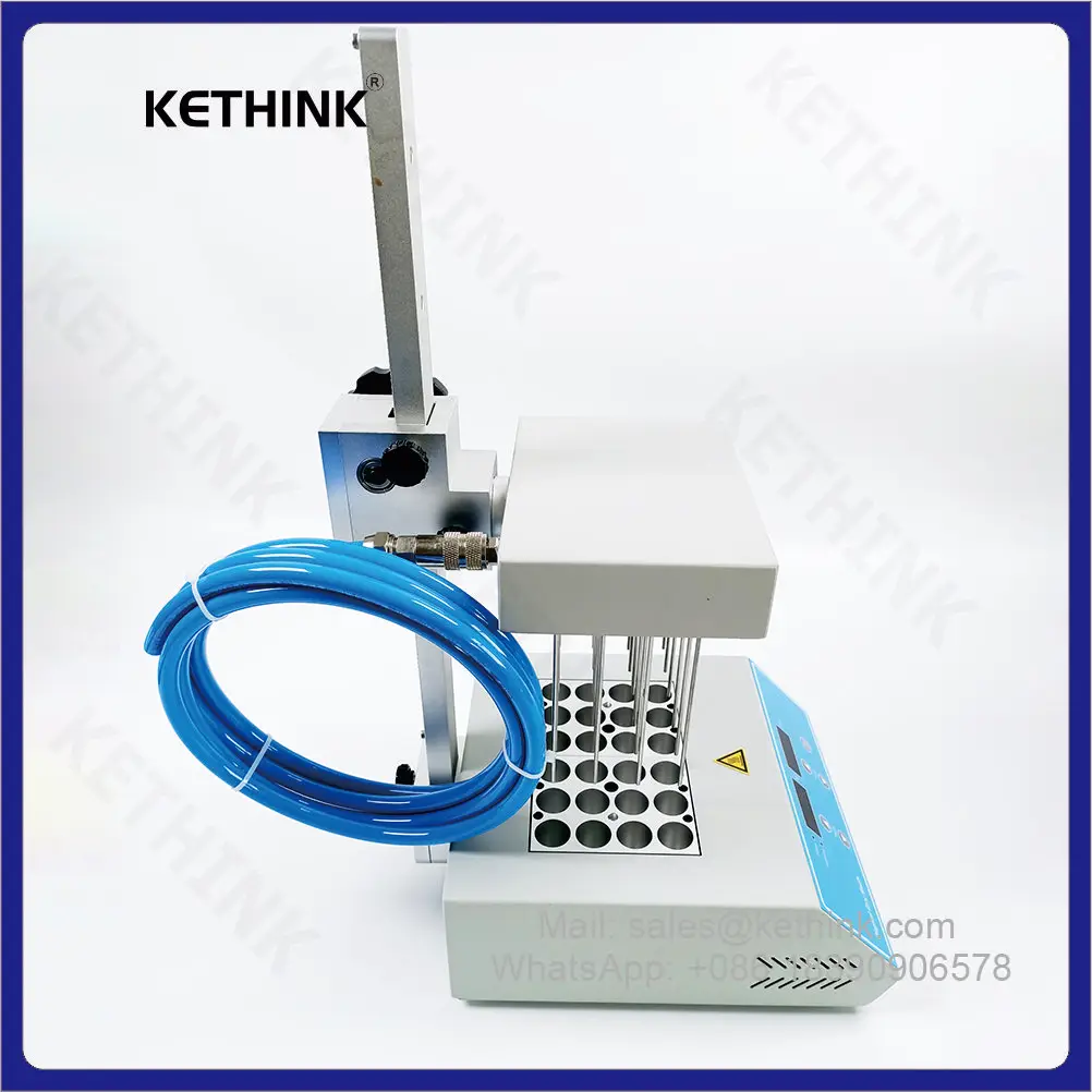 KETHINK 실험실 장치 KT-ND100-2, 휴대용 액체 샘플 농축 기계, 질소 샘플 농축 장치